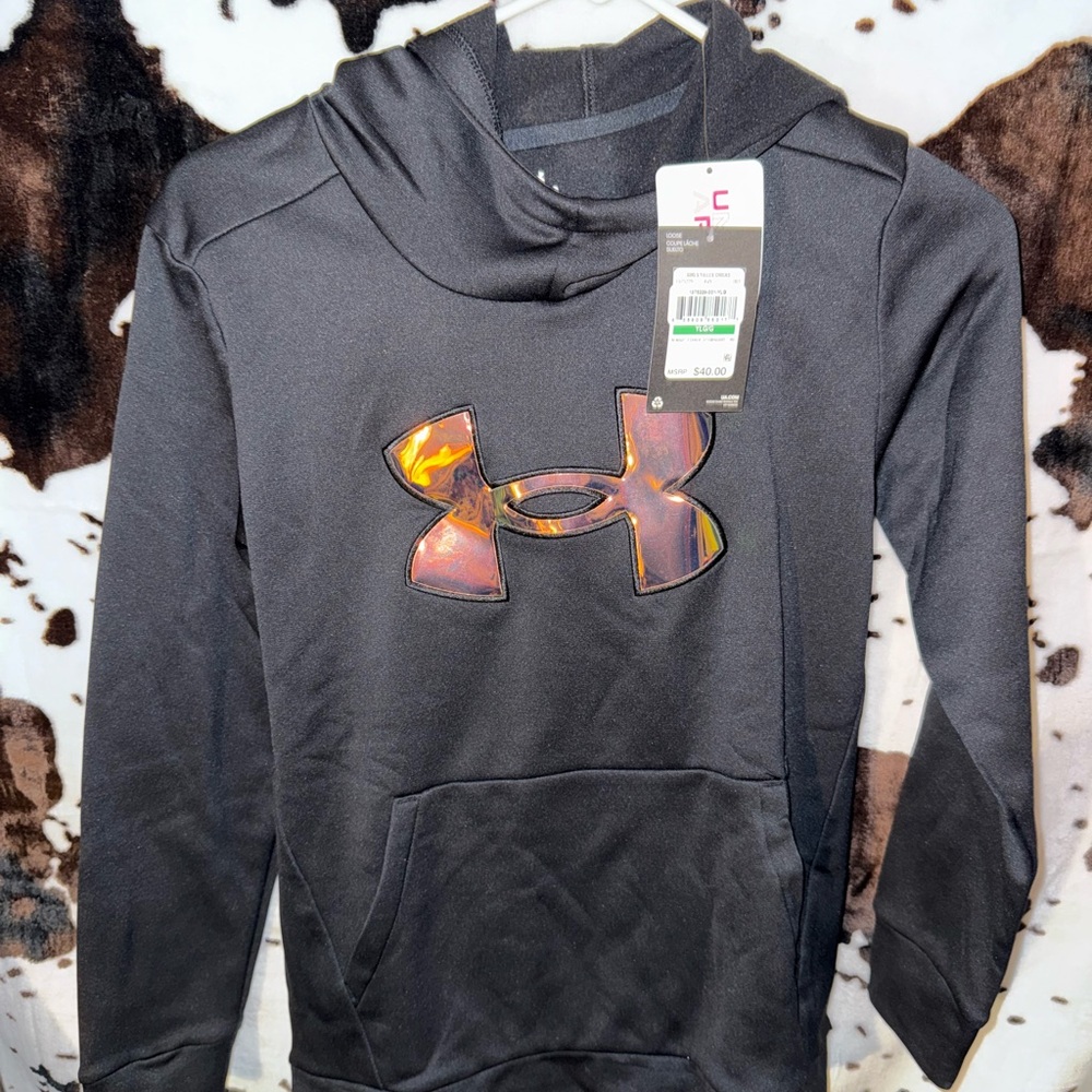 Youth Under Armour Black Hoodie